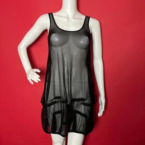 Black sheer slip dress 🖤🖤